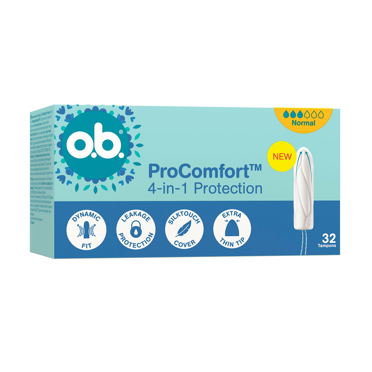 Тампони o.b. ProComfort Normal, 32 шт